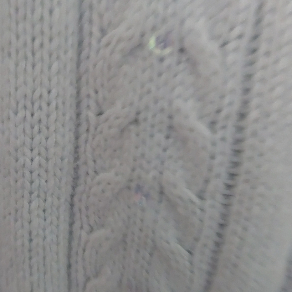GAP Soft Cream Cable Knit Scarf - Picture 7 of 10